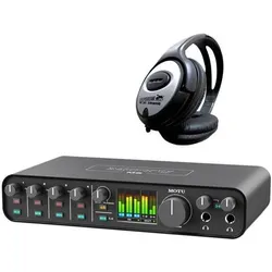 MOTU M6 6-Kanal USB-Audio-Interface mit Kopfhörer (USB), Audio Interface
