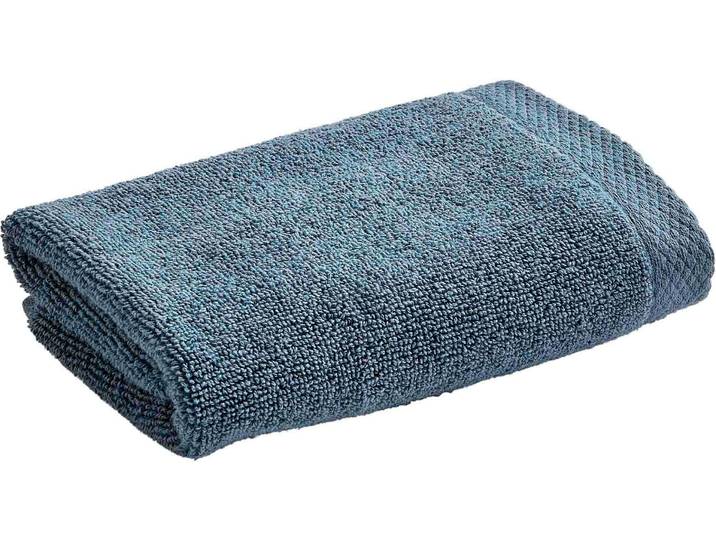 Waschlappen CHRISTY LUXE , blau (denim), B:33cm L:33cm, Walkfrottier, Waschlappen, Waschlappen, Luxus Waschlappen in Premium Qualität mit 730g/m², 33x33cm, 6er Set