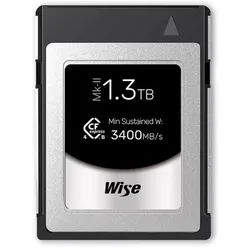 Wise 1.3TB CFexpress 4.0 Type B PRO Mk II Memory Card