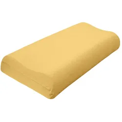 Traumschlaf Universal Bezug für Nackenstützkissen S-M, Höhe 7-10 cm | weizen - gelb