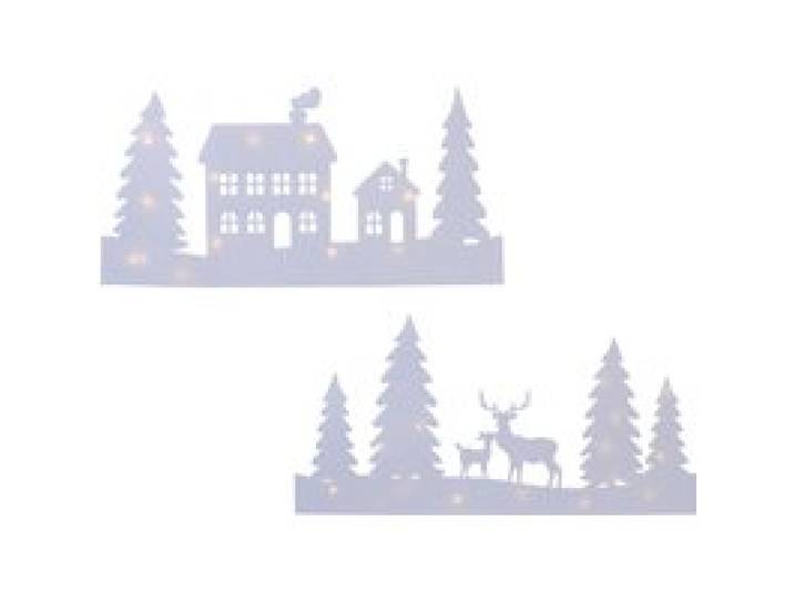 LIVARNO® Décoration pour fenêtre avec guirlande lumineuse LED