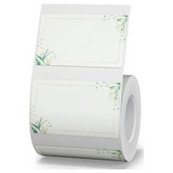 NIIMBOT Etiketten (Rolle) 50 x 30 mm Thermodirekt Papier 230 St. Wiederablösbar A2A78138601 Universal-Etiketten