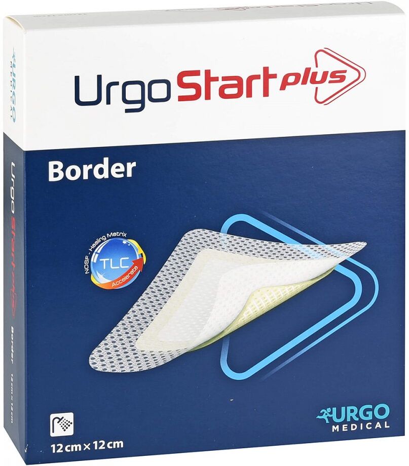 Urgostart Plus Border 12x12 cm Wundverband