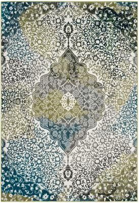 SAFAVIEH Watercolor Agafia Medallion Rug