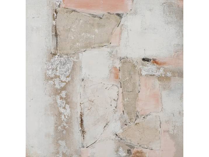 Leinwandbild Arte, Alldecor, off-white/beige/silber