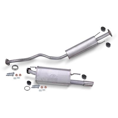 Bestprice Schalldämpfer Set + Montagematerial [Hersteller-Nr. 40843076] für Nissan
