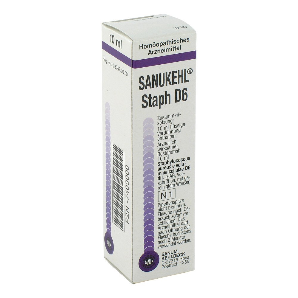 SANUM-KEHLBECK GmbH & Co. KG Sanukehl Staph D6 Tropfen 07403008