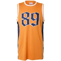 Karl Kani, Herren, Sportshirt, Block Basketball Tank (L, M), Orange