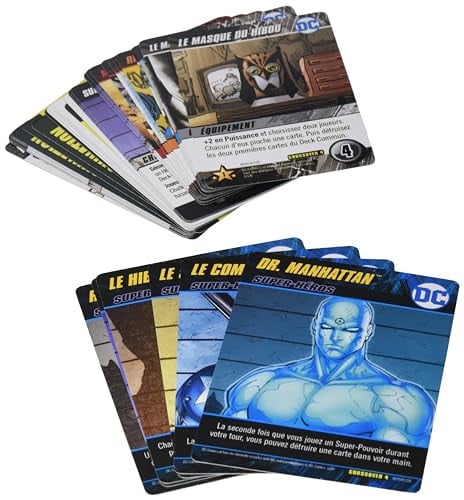 Don't Panic Games DC Comics Deck-Building Game Uitbreiding Watchmen Franse versie