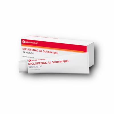 ALIUD Pharma GmbH Diclofenac AL Schmerzgel 10 mg / g für akute Muskelschmerzen bei Erwachsenen 100 g 16400730