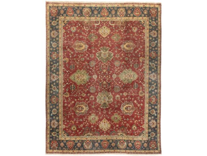 Usak Teppich 242x304 Handgeknüpft Orientteppich Wolle