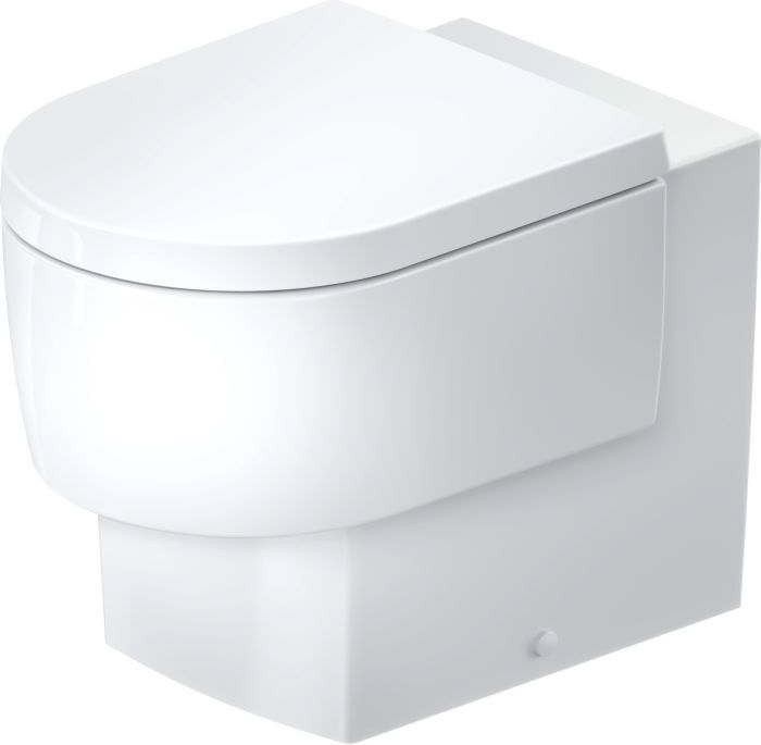 Duravit Balcoon Stand-WC 207109AA00 37x54cm, 4,5 l, Rimless, Abgang waagerecht, weiß Hochglanz