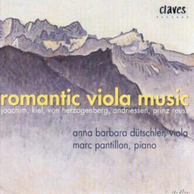 Romantische Musik für Viola - Anna Barbara Dütschler,Marc Pantillon, CD