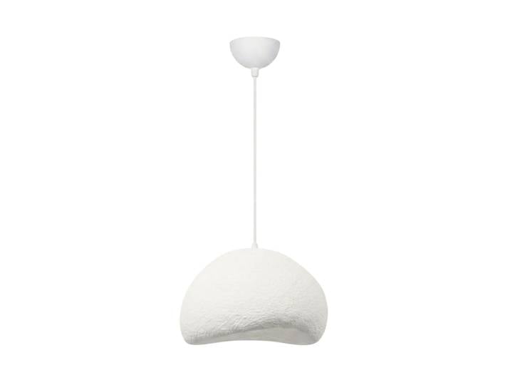 Lampe suspendue en métal Loval - 50 x 44 cm - Blanc