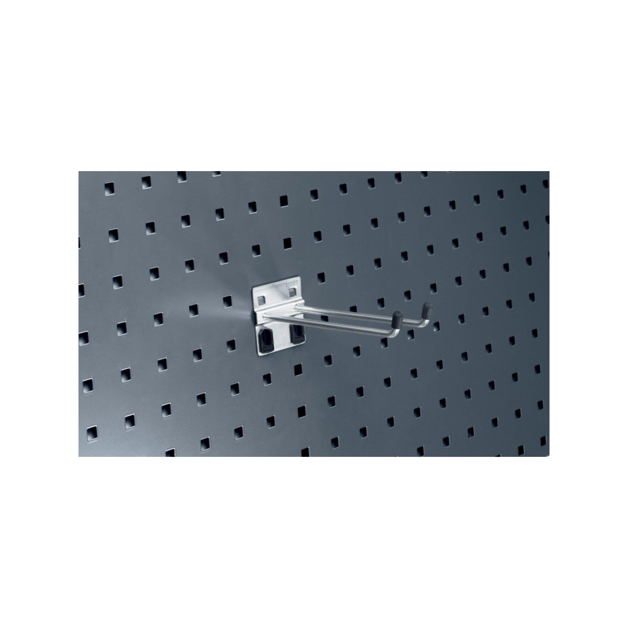 bott Doppelhaken B20xT25xH60xD6 mm für Lochplatten für Lochplatten (14002037)