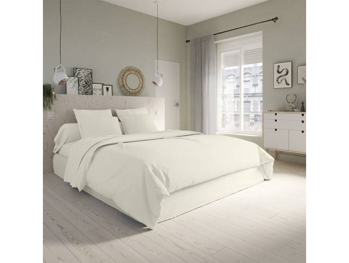 Housse de couette coton lin 240x260 cm