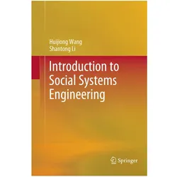 Introduction to Social Systems Engineering, Fachbücher von Huijiong Wang, Shantong Li