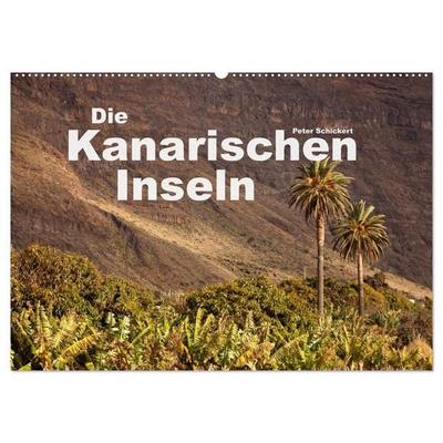 Die Kanarischen Inseln (Wandkalender 2027 DIN A2 quer), CALVENDO Monatskalender