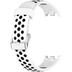 Cover-Discount Xiaomi Smart Band 9 / 8 - Silikon Sportarmband Ersatzband (Silikon), Uhrenarmband, Weiss