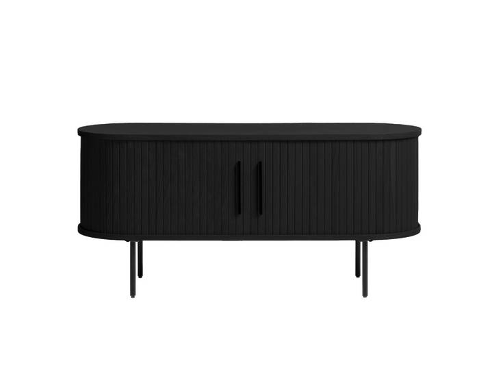 TV-SCHRANK Gativel Schwarz 120 cm