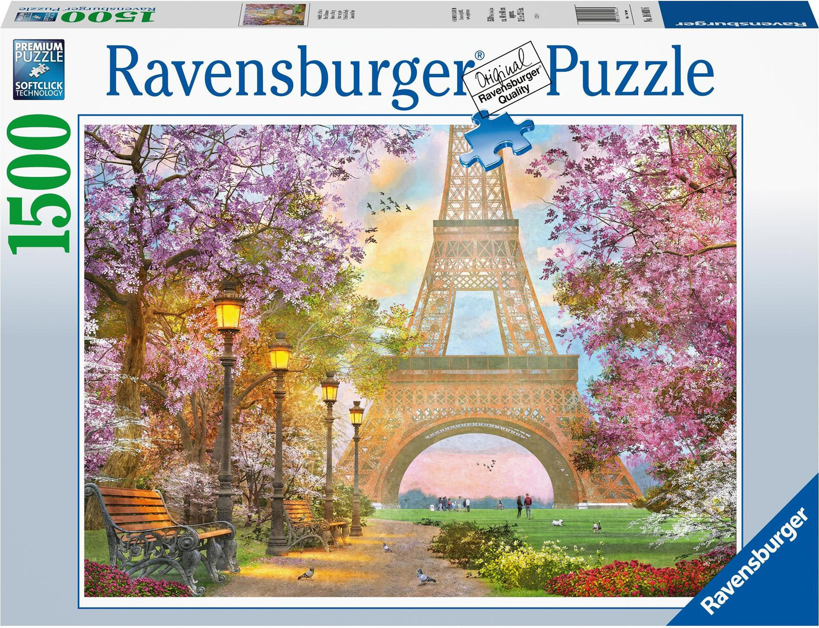 Ravensburger Puzzel Verliefd in Parijs
