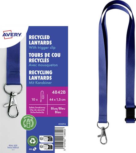 Avery-Zweckform 4842B Textilband (L x B) 440mm x 15mm 10St.