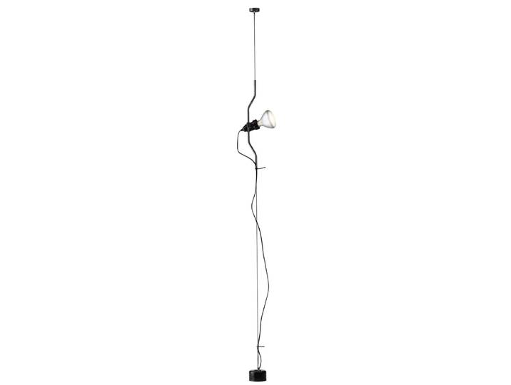 Flos - Parentesi Stehleuchte, schwarz, mit Dimmer