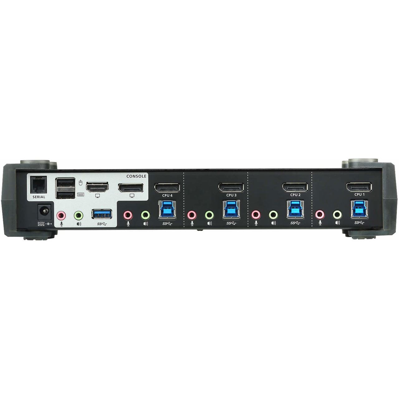 ATEN Technology CS1924M KVMP-Switch 4-fach, DisplayPort mit MST, USB 3.0, 4K