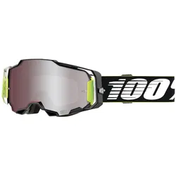 100% Armega Hiper Crossbrille Racr Gläser silber verspiegelt