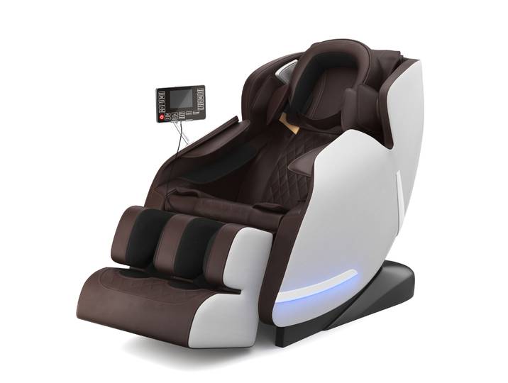 Massagesessel SERENE weiss/braun