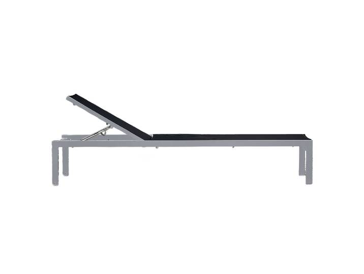 Jan Kurtz Stapelliege QUADRATO Gestell Aluminium pulver-