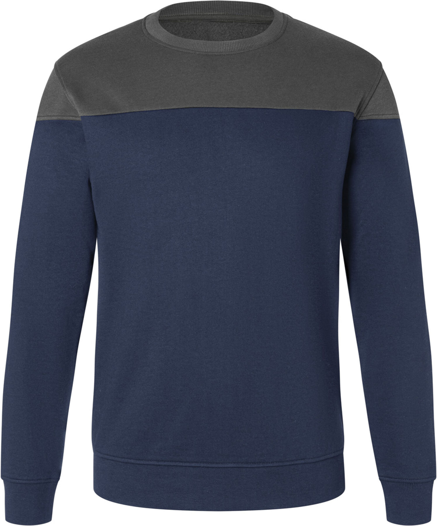 KÜBLER Sweatshirt 3XL dunkelblau/dunkelgrau ; Kübler Workwear (5222 6406-4898-3XL)