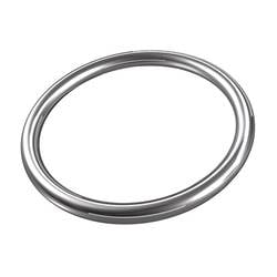dörner + helmer 4910154 Geschweißte Ringe Innen-Durchmesser: 40 mm Edelstahl A2 10 St.