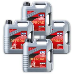 4x Motorbike 2T Synth Offroad Race LIQUI MOLY 3064 2 Takt Motoröl Motorrad Öl 4L