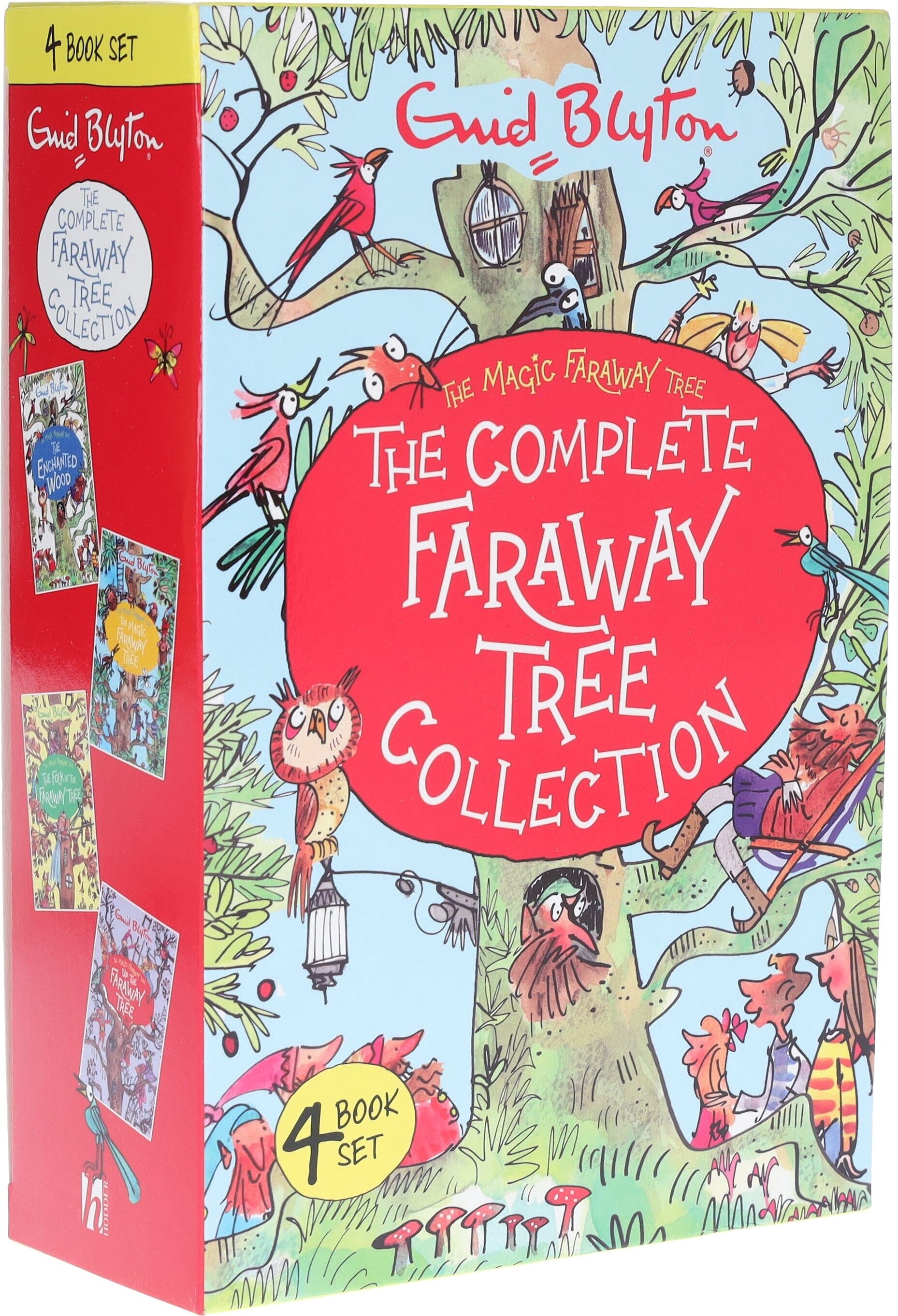 The Magic Faraway Tree by Enid Blyton: Complete Collection 4 Books Box Set - Ages 7+ - Paperback Hachette