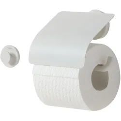 Tiger, Toilettenpapierhalter, Urban - Toiletrolhouder met klep inclusief Handdoekhaak klein Wit