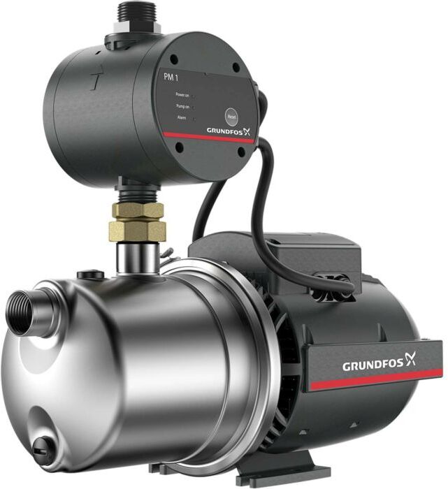Grundfos Gartenpumpe 99515138 Edelstahl, 230 V, 1,5 m Kabel, Schutzkontaktstecker