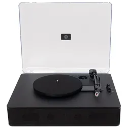 Fonestar VINYL-25AMP (Vollautomatisch), Plattenspieler, Schwarz