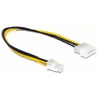 Kabel P4 Stecker > 4Pin 5,25" Stecker 30cm