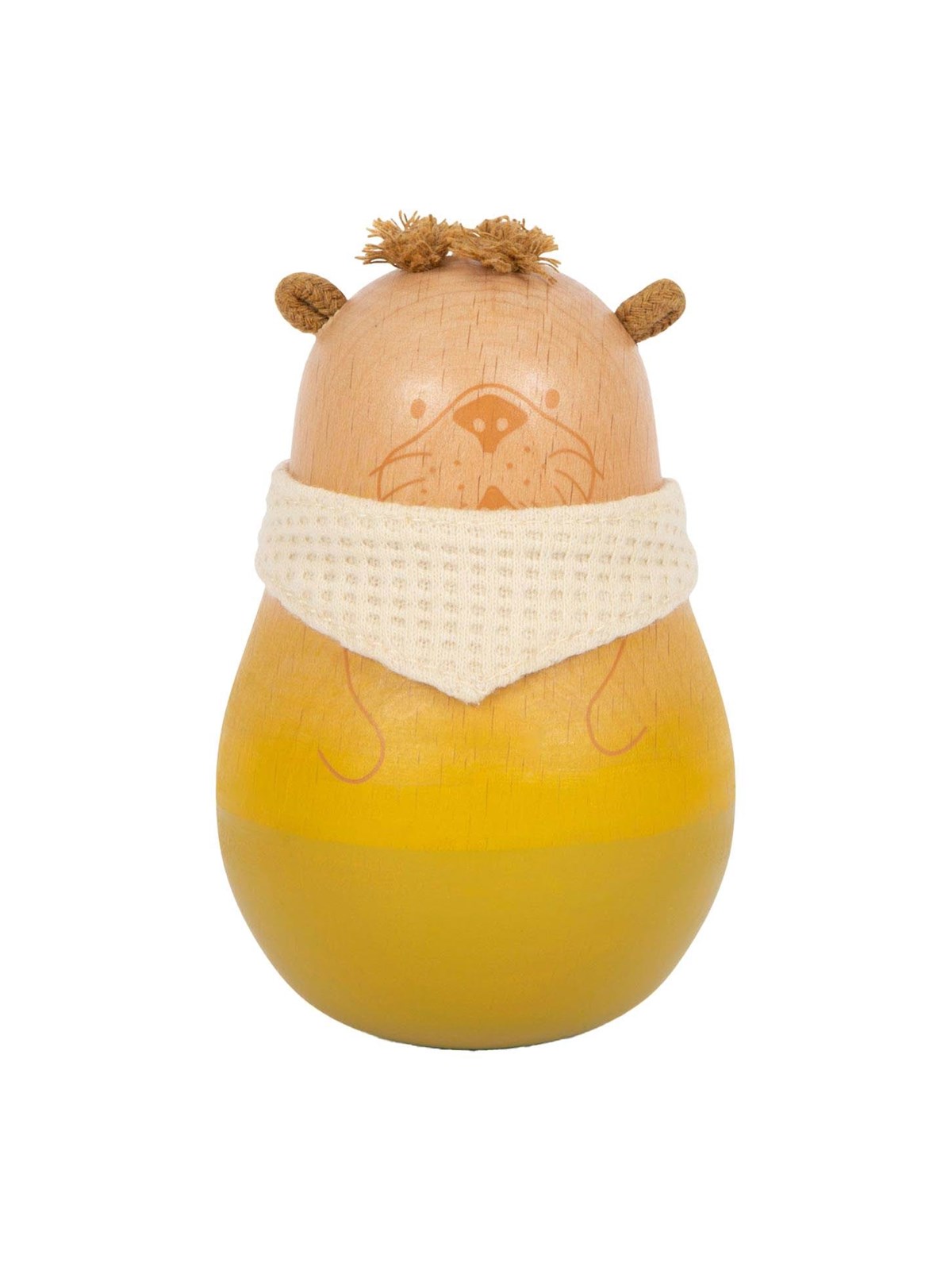 Small Foot - Wooden Tumbler Otter