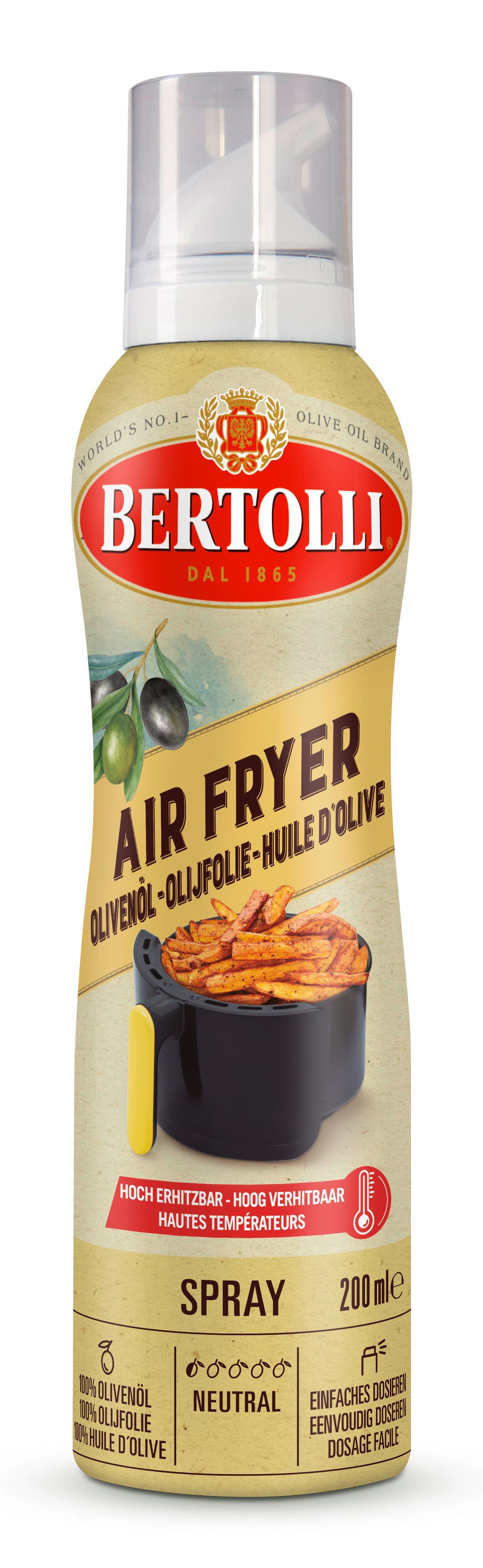 Bertolli Airfryer Spray 200 ml geschmacksneutral, hitzebeständig bis 200 °C MI6361