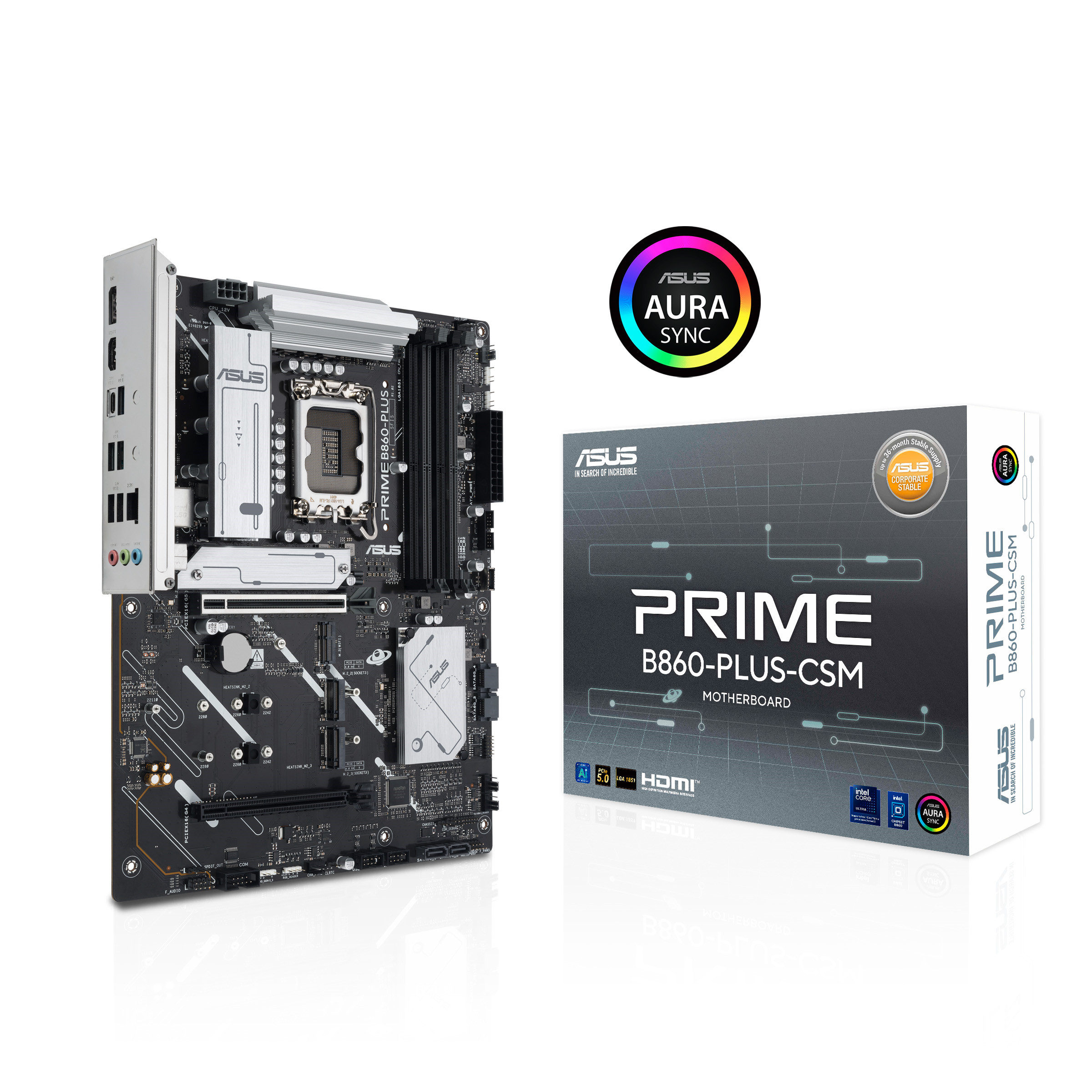 ASUS PRIME B860-PLUS-CSM ATX Mainboard - Sockel 1851