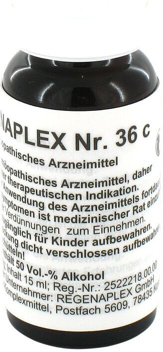 Regenaplex Nummer 36 c Tropfen