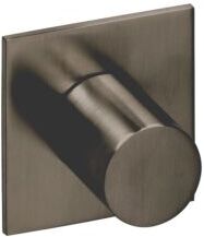Herzbach Logic XL Fertigmontageset 21.958750.2.40 Black Steel, für Absperr- und Umstell-Modul, 70x70mm