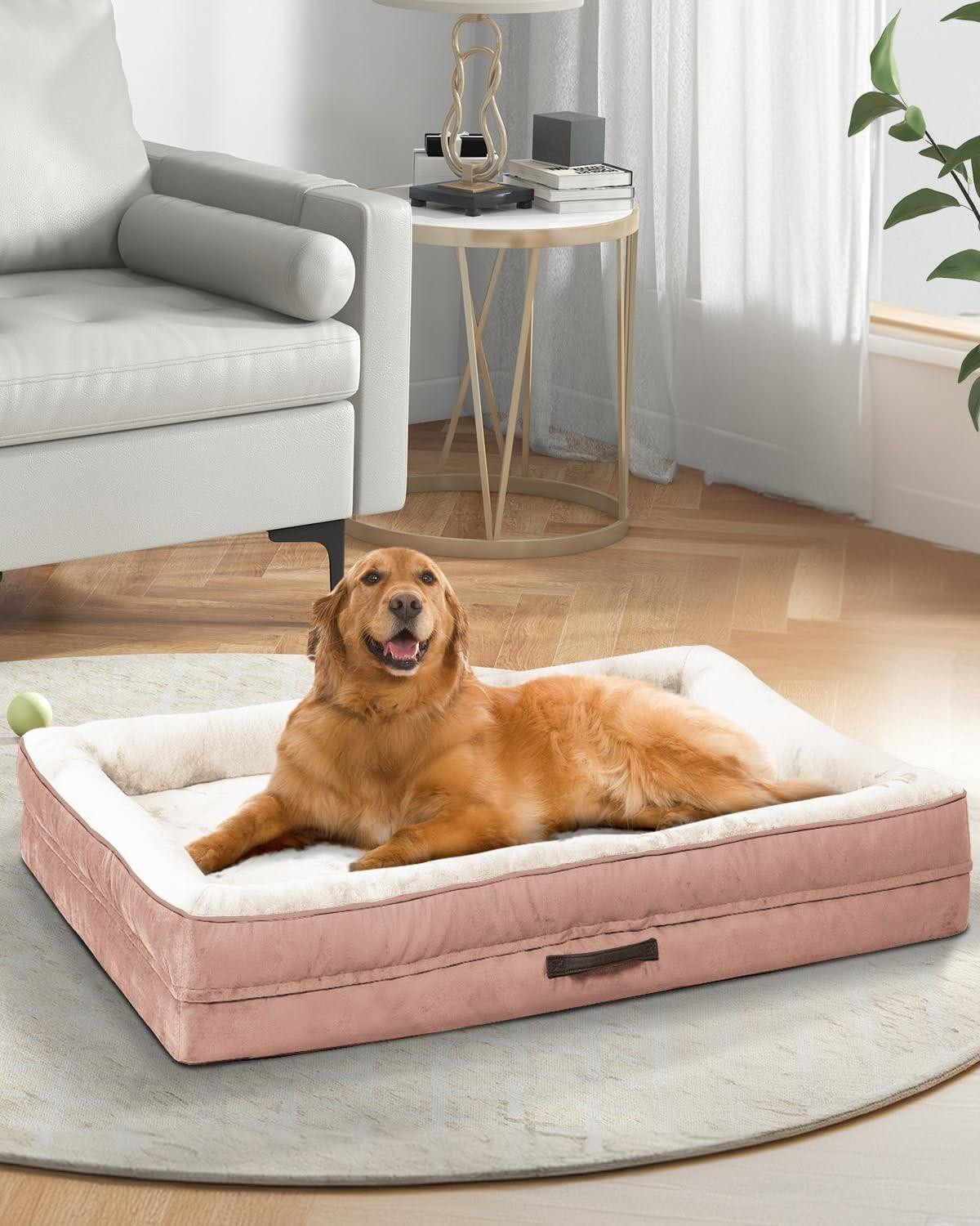 XXL orthopedisch hondenbed met waterafstotende hoes