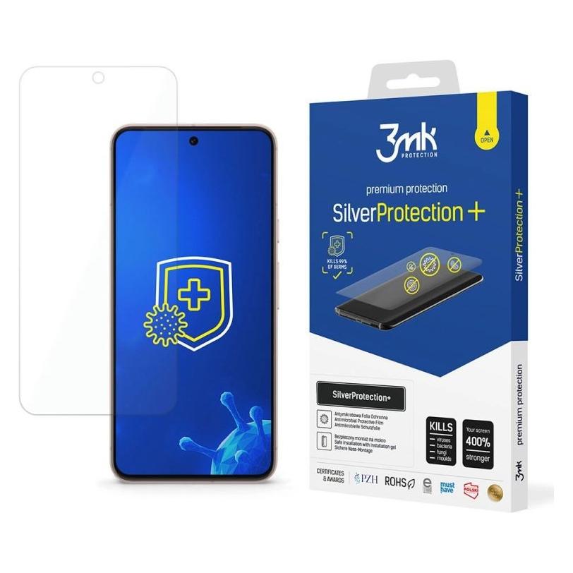 3MK SilverProtect+ Google Pixel 8 Pro Folia Antymikrobowa montowana na mokro (1 Stk., Google Pixel 8 Pro) (1637320834)