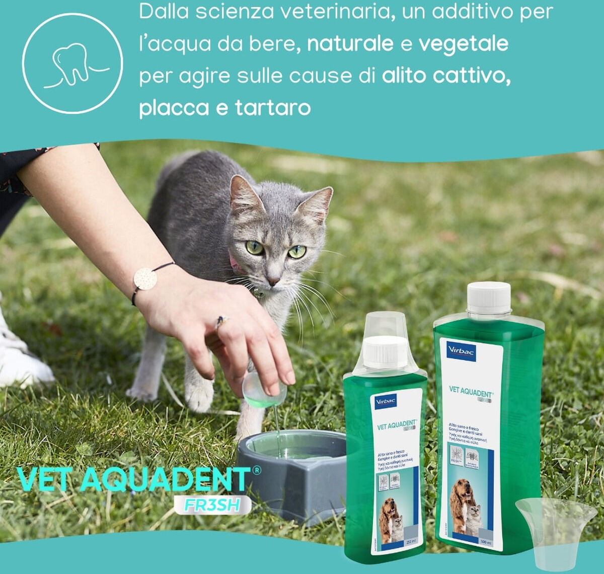 VIRBAC Vet Aquadent Fresh 250ML