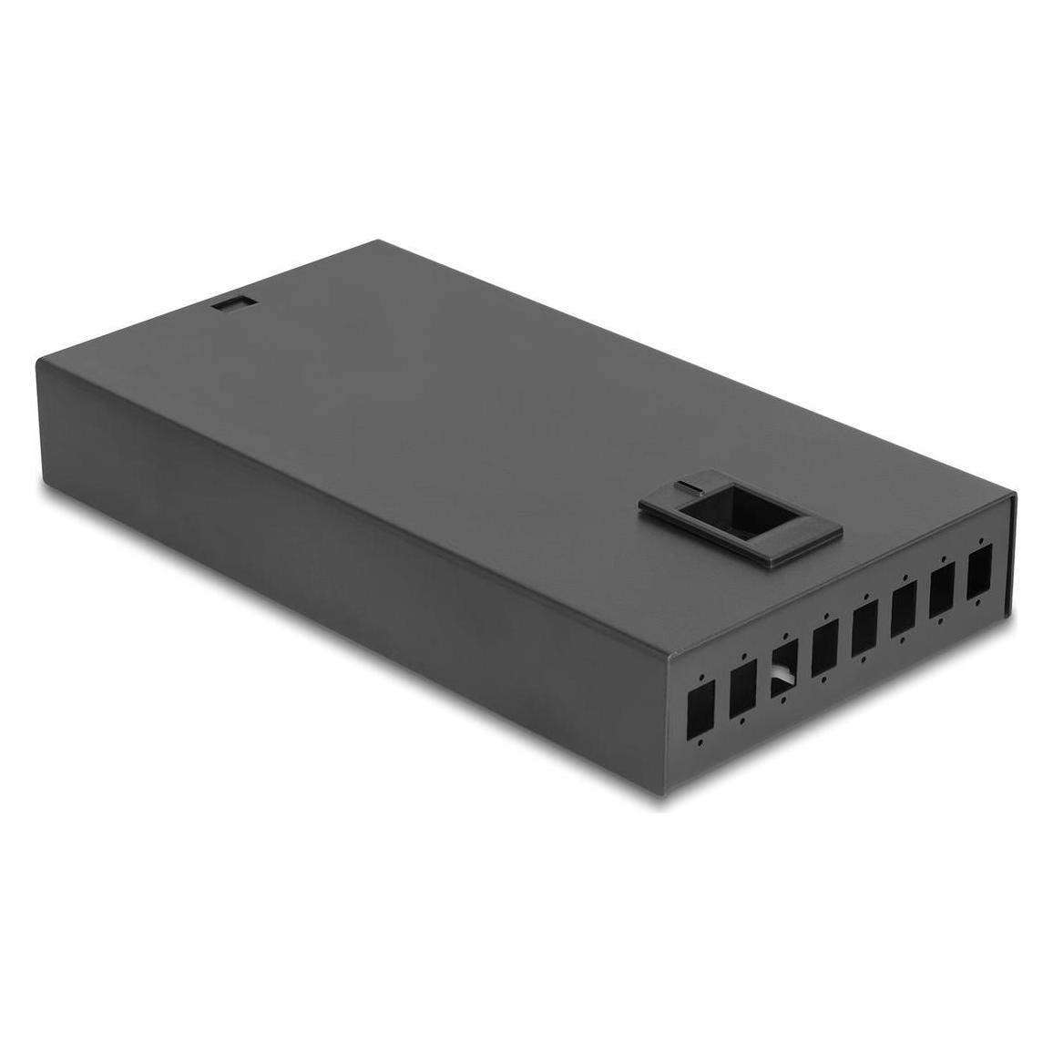 Delock LWL Desktop Terminal Box 8 Port für 8 x SC Simplex (Spleissbox) (67032)