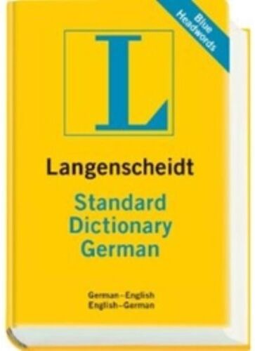 Langenscheidt editorial staff - Langenscheidt Standard Dictionary German: Deutsch-Englisch/Englisch-Deutsch - Preis vom 13.10.2026 11:25:28 h