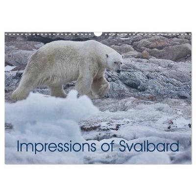 Impressions of Svalbard (Wall Calendar 2026 DIN A3 landscape), CALVENDO 12 Month Wall Calendar